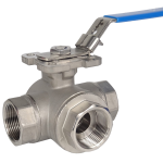 Stainless Steel Ball Valve 3 Way